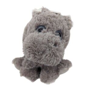 Best Made Toys Big‎ Eyed Hippo Plush Stuffed Animal Toy Gray 9 Inch